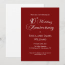 Search for 40th vow renewal invitations Modern