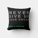 Recherche de dormir coussins Rêve