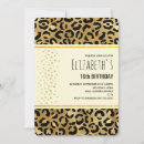 Recherche de motif léopard invitations Empreinte de léopard