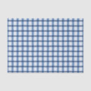 Search for blue white plaid tissue paper Pattern