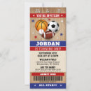 Recherche de de billet de sports invitations Pour lui