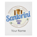 Recherche de santorin posters Vintage