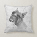 Search for boxer dog pillows Grey