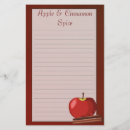 Search for apple stationery paper Red