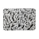 Search for black and white abstract bath mats Minimalist