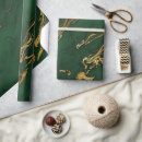 Recherche de marbre vert papier cadeau Élégant