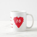 Search for red heart balloons mugs Name text template