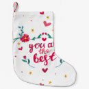 Search for flower christmas stockings Beautiful