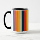 Search for red striped mugs Orange