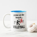 Search for beach volleyball mugs Coach