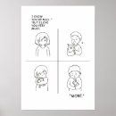Recherche de de bande dessinée posters Noir et blanc
