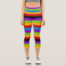 Search for rainbow stripes leggings Black