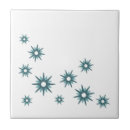 Search for blue starburst tiles Atomic era