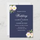 Search for navy and yellow wedding invitations Floral