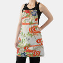 Search for antique flower design aprons Blue