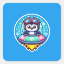 Search for funny penguin stickers Kawaii