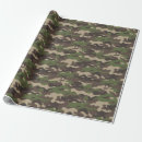 Search for green army camouflage wrapping paper Military