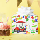 Search for golf cart wrapping paper Cute