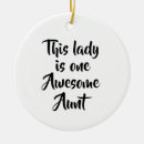 Search for aunt ornaments For her