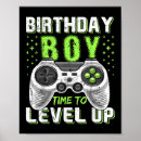 Search for birthday game posters Level