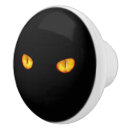 Recherche de yeux boutons et poignées de porte Félin