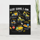 Search for construction holiday cards Boys