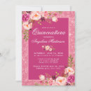Search for hot pink glitter invitations Elegant