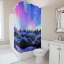 Search for northern lights shower curtains Nature