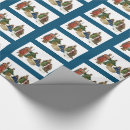 Search for native american christmas wrapping paper Black
