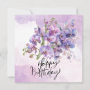 Search for orchid birthday cards Watercolor