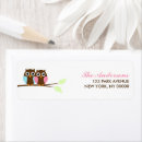 Search for owl return address labels Couple