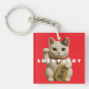 Search for japanese cat keychains Good luck