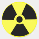 Search for radioactive warning stickers Nuclear