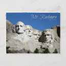 Recherche de rushmore cartes postales Américain
