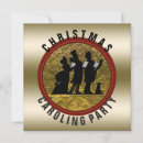 Search for caroling christmas invitations Xmas