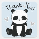 Search for panda thank you stickers Cute