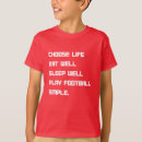 Search for football is life tshirts Soccer