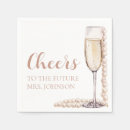 Recherche de champagne serviettes Bride