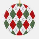 Search for argyle ornaments Red