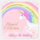 Search for gold unicorn stickers Rainbow
