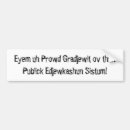 Search for graduation bumper stickers Education