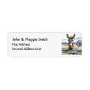 Search for donkeys return address labels Cute
