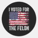 Search for funny i voted stickers America