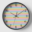 Recherche de couleurs vibrantes horloges Abstrait
