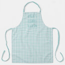 Search for blue gingham aprons Check
