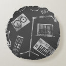 Recherche de motif musique coussins Transparent