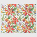 Recherche de tropiques papier cadeau Fleur