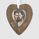 Search for wood heart ornaments Rustic