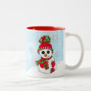 Search for snowman snowflakes mugs Green