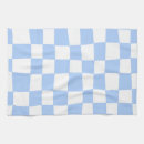 Search for blue and white checkered tea towels Pattern